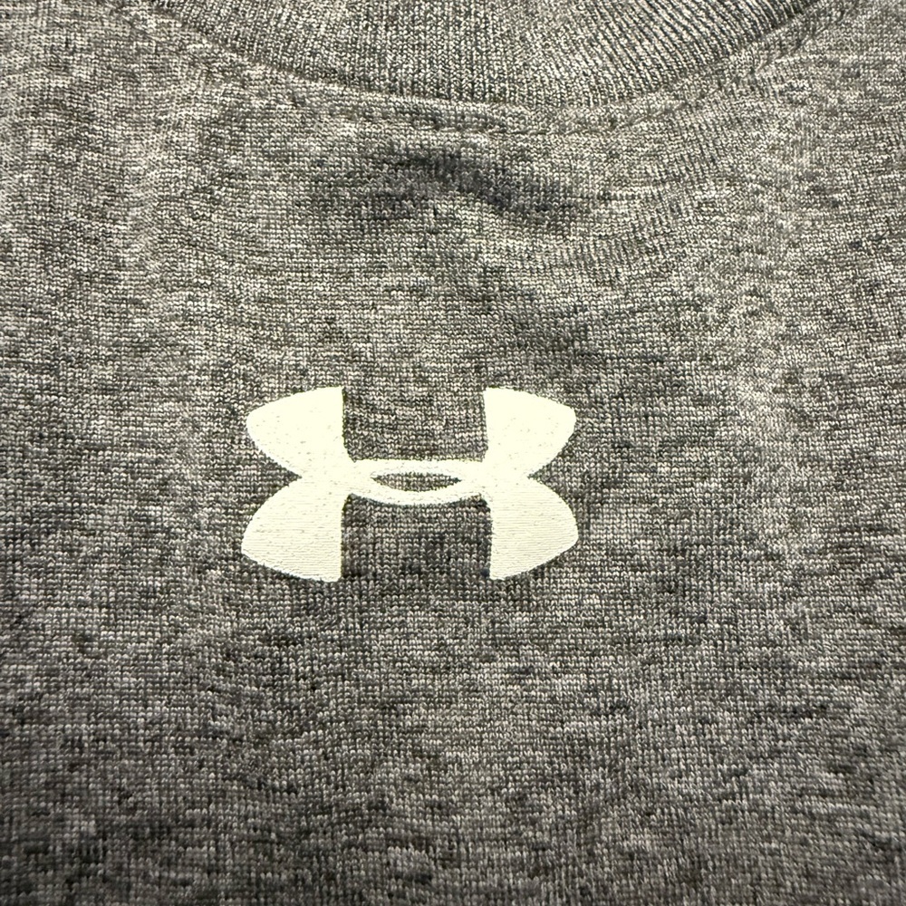 Under Armour HeatGear Gray Tee LG Loose Breakers Palm Beach - Picture 5 of 9